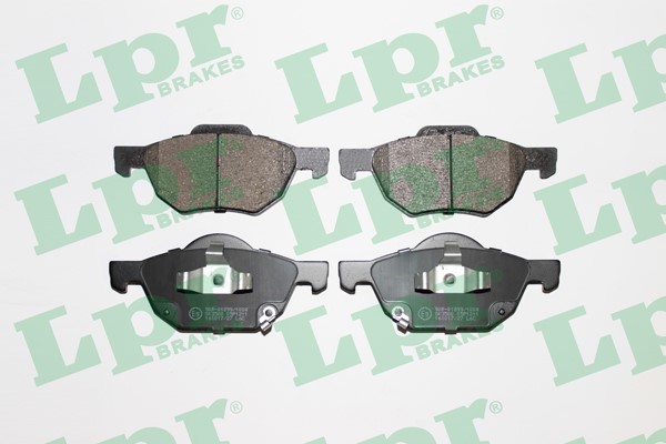 Bromsbeläggsats, Framaxel Lpr 05P1211 LPR Bromsbeläggsats, Framaxel Lpr 05P1211 LPR