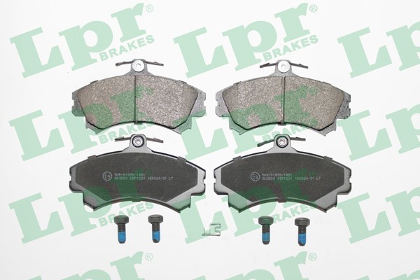 Bromsbeläggsats, Framaxel Lpr 05P1221 LPR