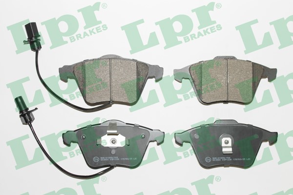 Bromsbeläggsats, Framaxel Lpr 05P1230 LPR
