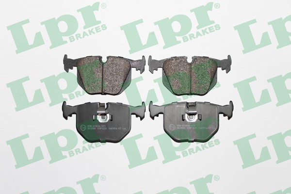 Bromsbeläggsats, Bakaxel Lpr 05P1231 LPR