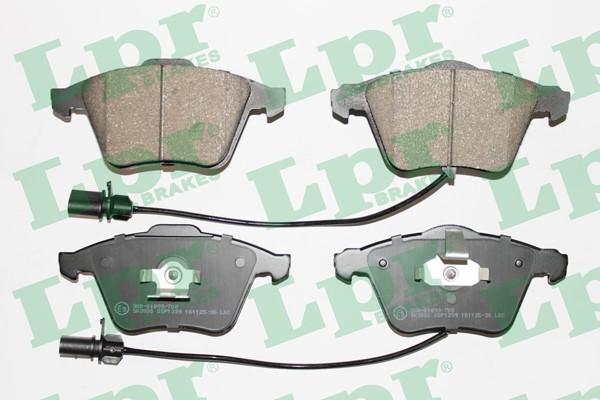Bromsbeläggsats, Framaxel Lpr 05P1239 LPR