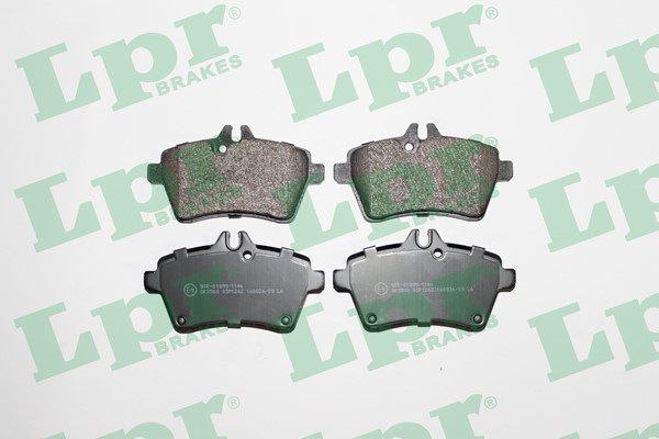 Bromsbeläggsats, Framaxel Lpr 05P1242 LPR