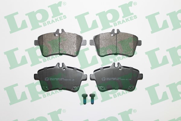 Bromsbeläggsats, Framaxel Lpr 05P1243 LPR
