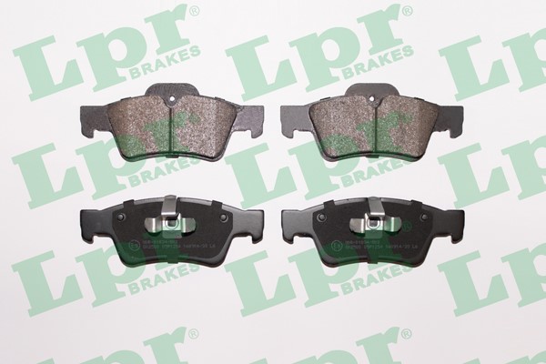 Bromsbeläggsats, Bakaxel Lpr 05P1254 LPR