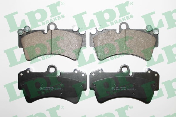 Bromsbeläggsats, Framaxel Lpr 05P1257 LPR