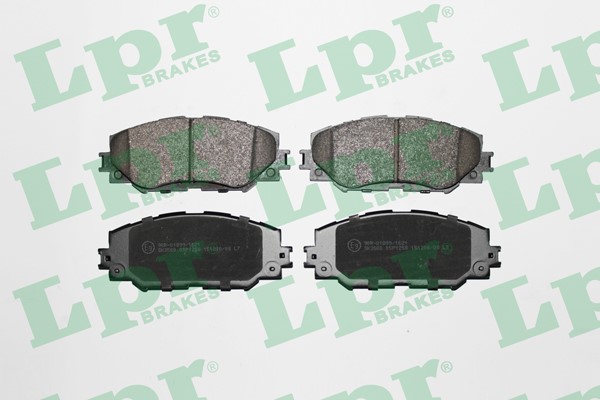 Bromsbeläggsats, Framaxel Lpr 05P1258 LPR