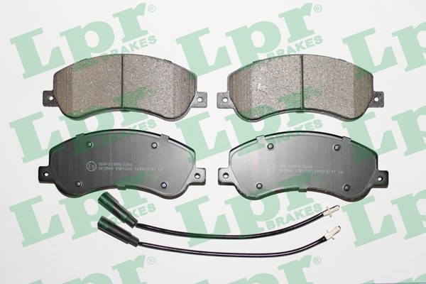 Bromsbeläggsats, Framaxel Lpr 05P1260 LPR