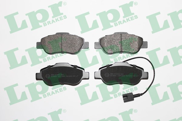 Bromsbeläggsats, Framaxel Lpr 05P1263 LPR