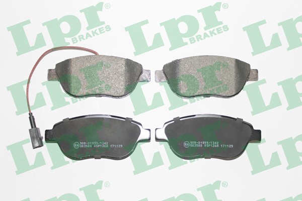 Bromsbeläggsats, Framaxel Lpr 05P1268 LPR