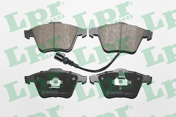 Bromsbeläggsats, Framaxel Lpr 05P1270 LPR