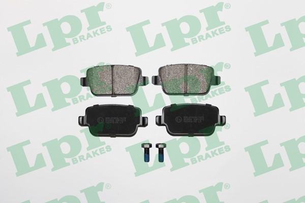Bromsbeläggsats, Bakaxel Lpr 05P1272 LPR