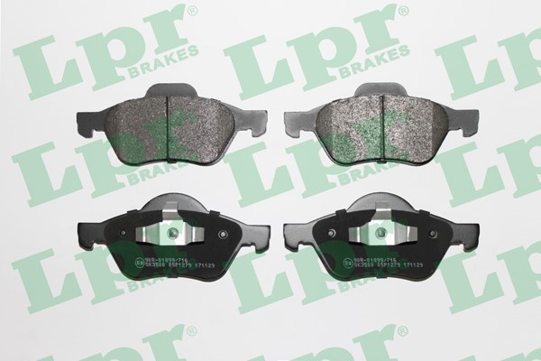 Bromsbeläggsats, Framaxel Lpr 05P1279 LPR