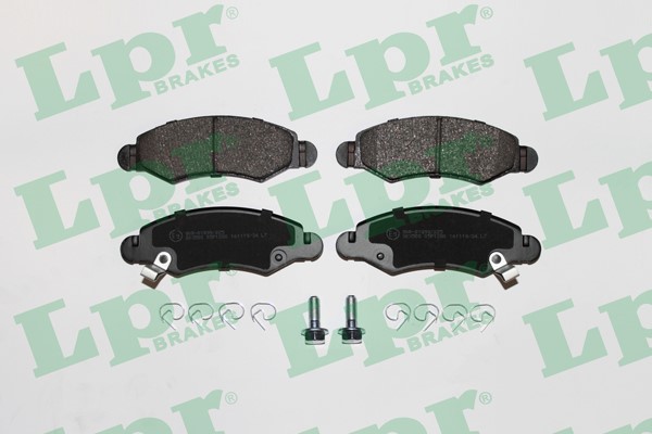 Bromsbeläggsats, Framaxel Lpr 05P1280 LPR