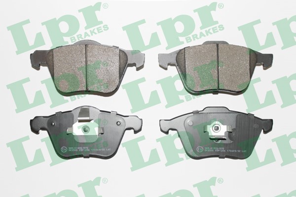 Bromsbeläggsats, Framaxel Lpr 05P1286 LPR