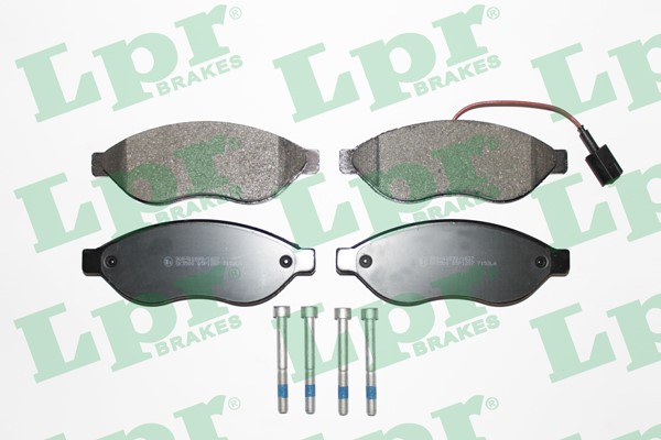 Bromsbeläggsats, Framaxel Lpr 05P1287 LPR