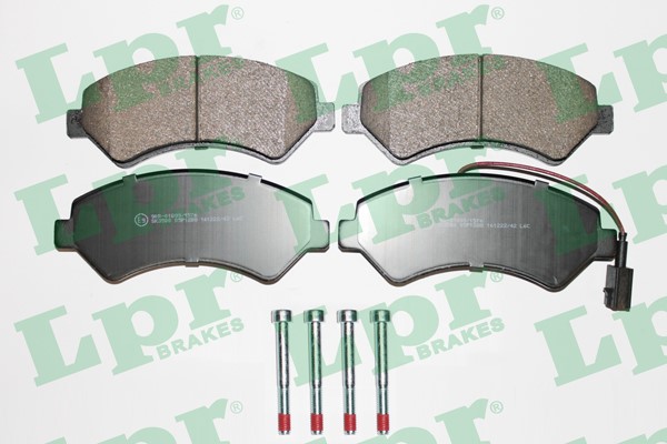 Bromsbeläggsats, Framaxel Lpr 05P1288 LPR