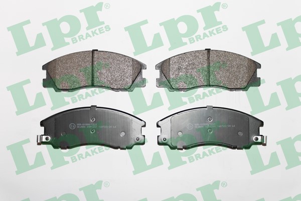 Bromsbeläggsats, Framaxel Lpr 05P1291 LPR
