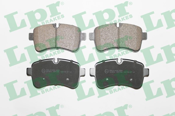 Bromsbeläggsats, Bakaxel Lpr 05P1296 LPR