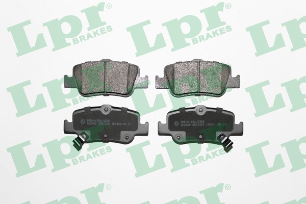 Bromsbeläggsats, Bakaxel Lpr 05P1315 LPR
