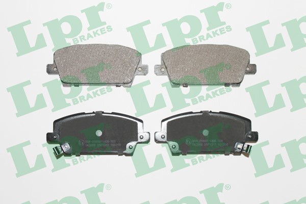 Bromsbeläggsats, Framaxel Lpr 05P1317 LPR