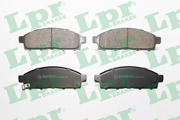Bromsbeläggsats, Framaxel Lpr 05P1319 LPR