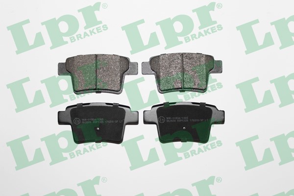 Bromsbeläggsats, Bakaxel Lpr 05P1326 LPR