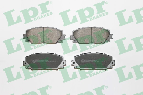 Bromsbeläggsats, Framaxel Lpr 05P1333 LPR