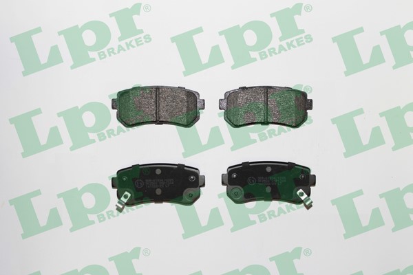 Bromsbeläggsats, Bakaxel Lpr 05P1344 LPR