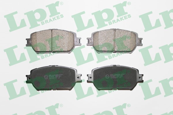 Bromsbeläggsats, Framaxel Lpr 05P1361 LPR