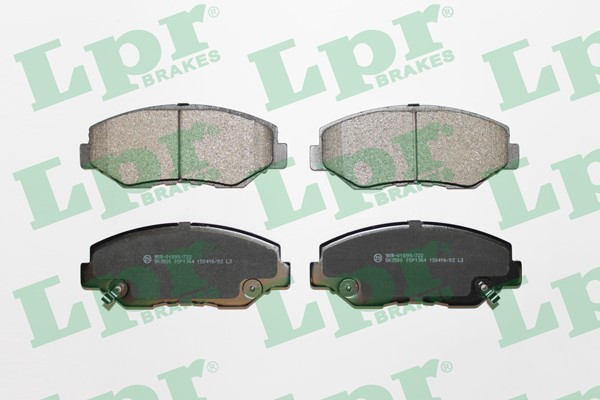 Bromsbeläggsats, Framaxel Lpr 05P1364 LPR