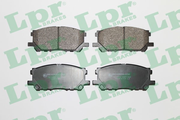 Bromsbeläggsats, Framaxel Lpr 05P1368 LPR