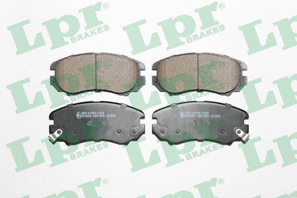 Bromsbeläggsats, Framaxel Lpr 05P1369 LPR