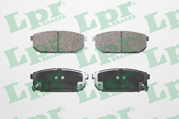 Bromsbeläggsats, Bakaxel Lpr 05P1370 LPR