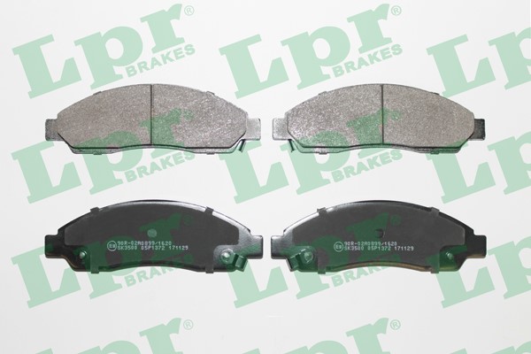 Bromsbeläggsats, Framaxel Lpr 05P1372 LPR