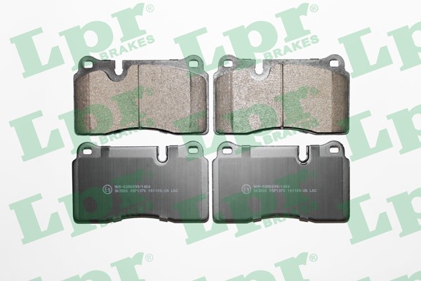 Bromsbeläggsats, Framaxel Lpr 05P1376 LPR