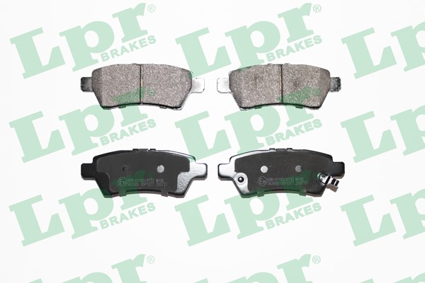 Bromsbeläggsats, Bakaxel Lpr 05P1377 LPR
