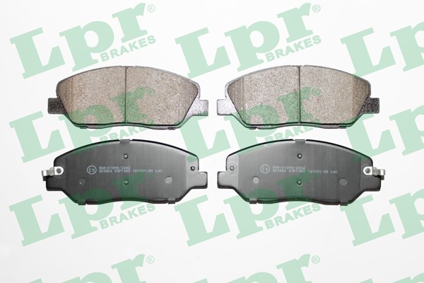 Bromsbeläggsats, Framaxel Lpr 05P1382 LPR