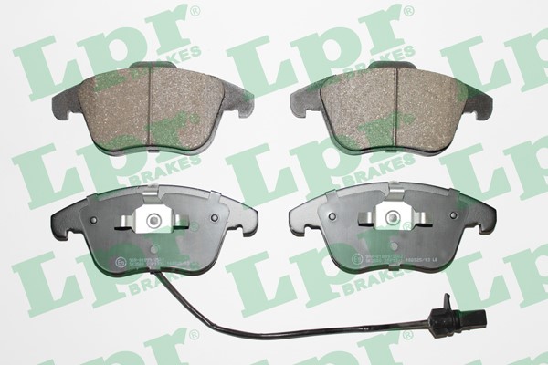 Bromsbeläggsats, Framaxel Lpr 05P1391 LPR