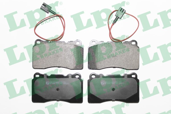 Bromsbeläggsats, Framaxel Lpr 05P1393 LPR