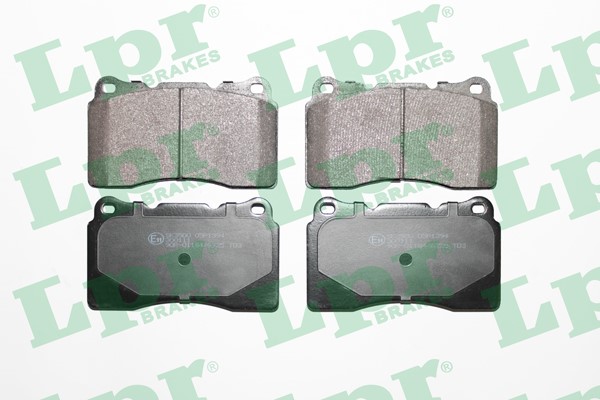 Bromsbeläggsats, Framaxel Lpr 05P1394 LPR