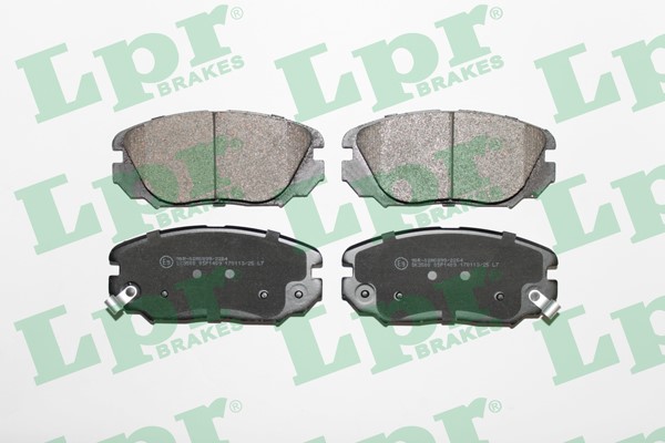 Bromsbeläggsats, Framaxel Lpr 05P1409 LPR