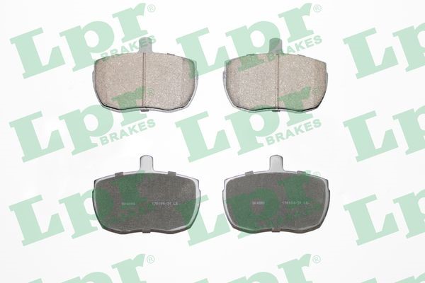 Bromsbeläggsats, Framaxel Lpr 05P140 LPR