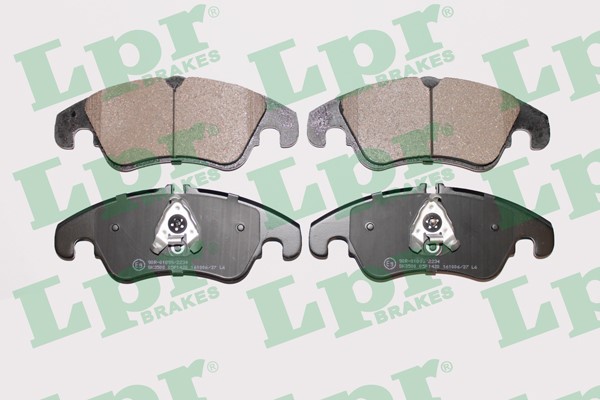 Bromsbeläggsats, Framaxel Lpr 05P1420 LPR