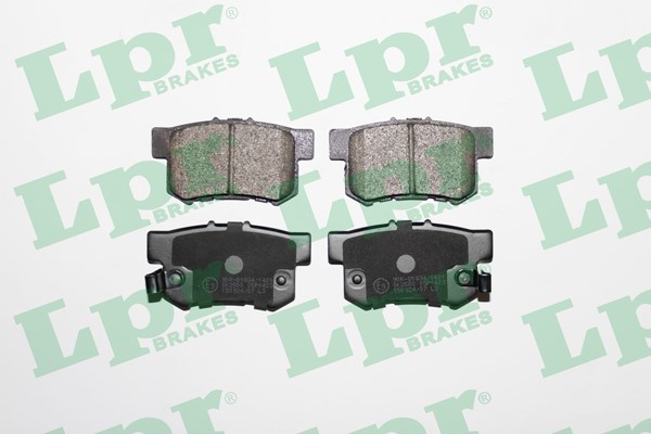 Bromsbeläggsats, Bakaxel Lpr 05P1423 LPR