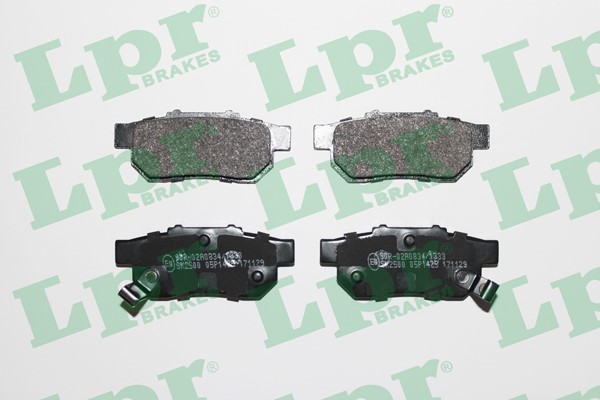 Bromsbeläggsats, Bakaxel Lpr 05P1425 LPR