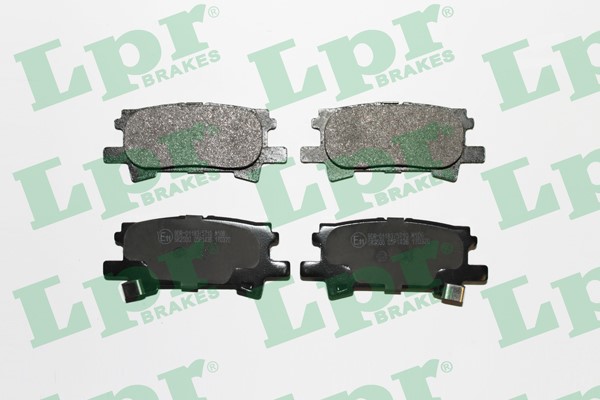 Bromsbeläggsats, Bakaxel Lpr 05P1436 LPR