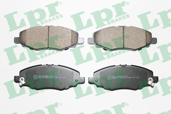 Bromsbeläggsats, Framaxel Lpr 05P1449 LPR