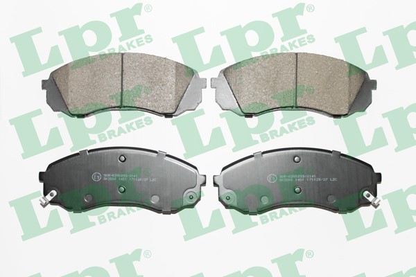 Bromsbeläggsats, Framaxel Lpr 05P1451 LPR