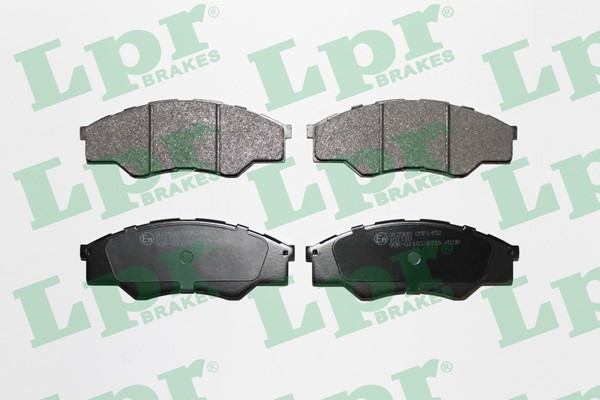 Bromsbeläggsats, Framaxel Lpr 05P1452 LPR