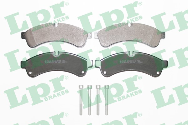 Bromsbeläggsats, Bakaxel Lpr 05P1461 LPR